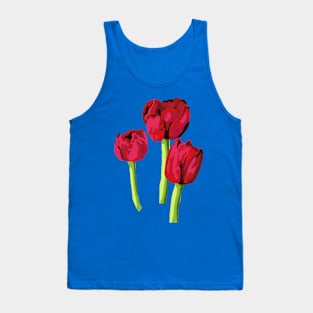 Red Tulips Tank Top